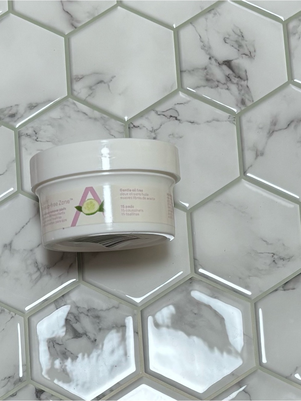 Almay Makeup Remover Pads in White and Light Pink